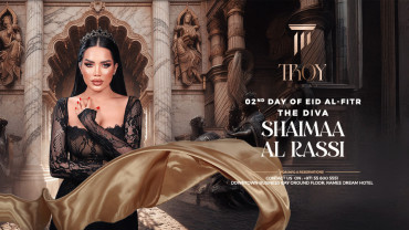 Arabic Dinner Show Presents Shaima Al Rassi at Troy in Dubai