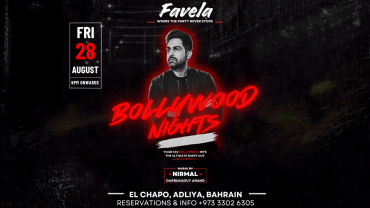 Les Nuits Bollywood El Chapo à Favela, Bahreïn Les Nuits Bollywood El Chapo à Favela, Bahreïn