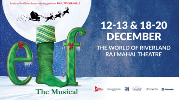 La comédie musicale Elf au The World of Riverland, Raj Mahal Theatre