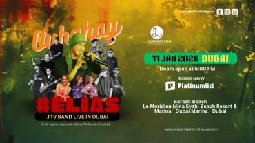 Elias J.TV Band Live at Barasti in Dubai