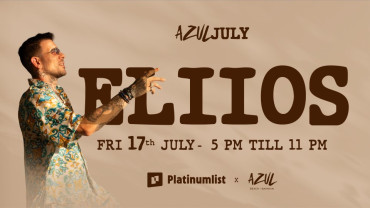 Eliios live at Azul Beach, Bahrain