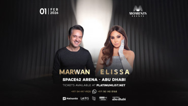 Elissa & Marwan Khoury in Abu Dhabi