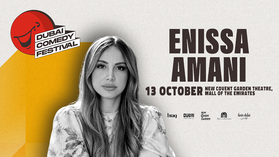 Enissa Amani на Фестивале комедии в Дубае