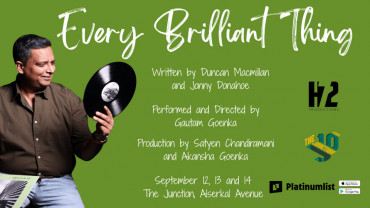 Every Brilliant Thing at The Junction in Dubai