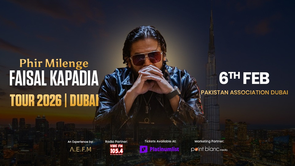 Faisal Kapadia - Phir Milenge Tour | Dubai Faisal Kapadia - Phir Milenge Tour | Dubai
