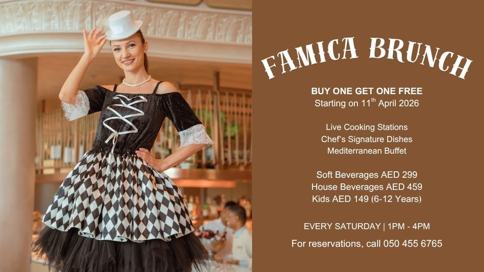 Famica Brunch at Sheraton JBR 2026 United Arab Emirates