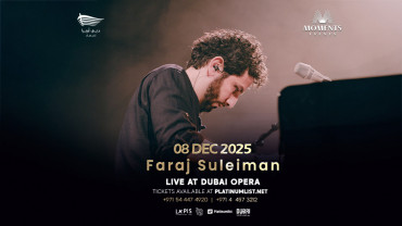 Faraj Suleiman Dubai'de canlı