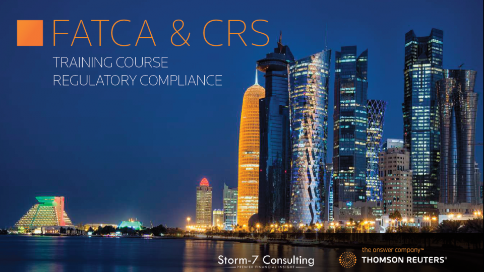 FATCA and OECD CRS Compliance and Technology Training FATCA and OECD CRS Compliance and Technology Training
