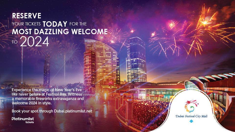 New Year's Eve at Dubai Festival City Mall
