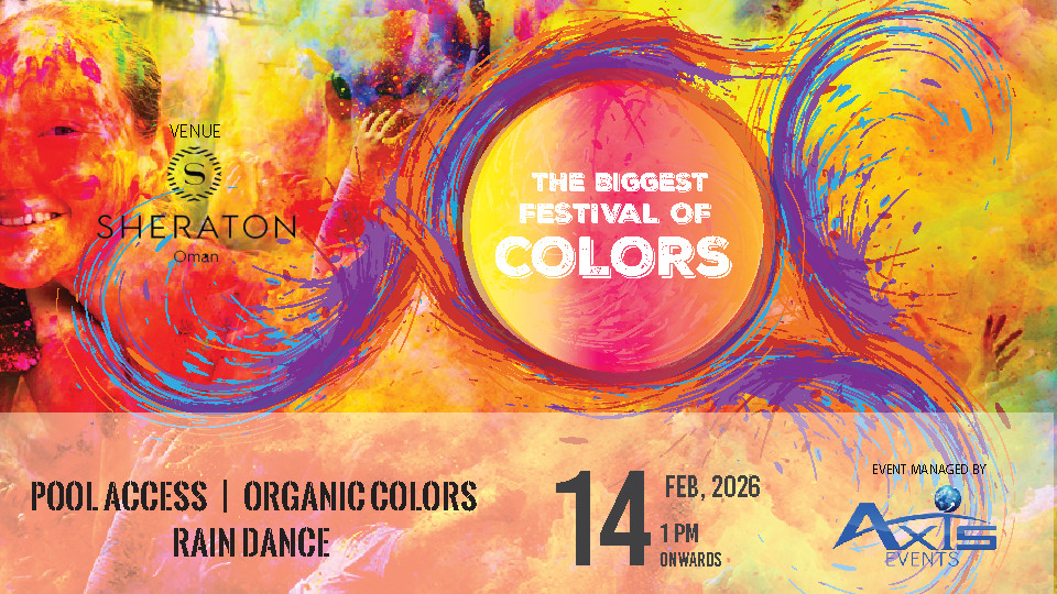 Festival of Colors in Oman