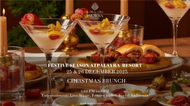 Festive Season, Christmas Brunch at Palavra Resort, Bahrain Festive Season, Christmas Brunch at Palavra Resort, Bahrain