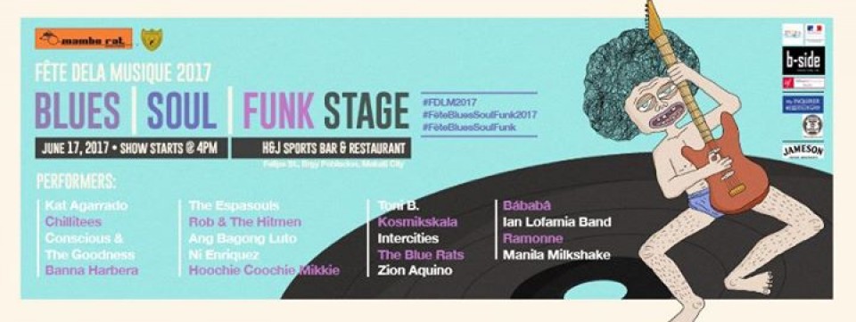 FÊTE de La Musique 2017: Blues Soul Funk Stage