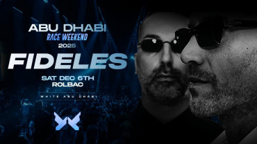 Fideles at WHITE Abu Dhabi for the Race Weekend After-Party Fideles at WHITE Abu Dhabi for the Race Weekend After-Party