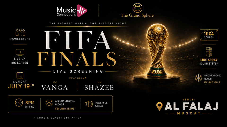 Diffusion en direct de la finale de la Coupe du Monde à Mascate Diffusion en direct de la finale de la Coupe du Monde à Mascate