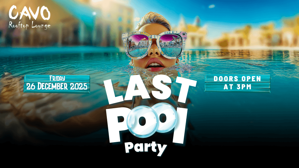 Final Splash 2025 at CAVO Rooftop – Pool Party in Bahrain