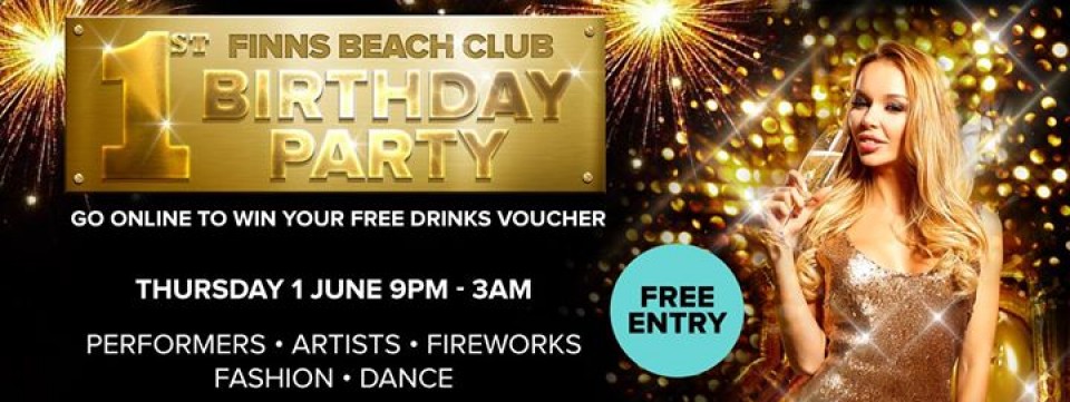 FINNS Beach Club 1st Birthday Party!
