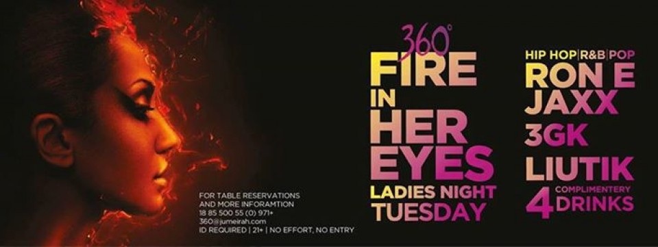Fire In Her Eyes Ladies Night