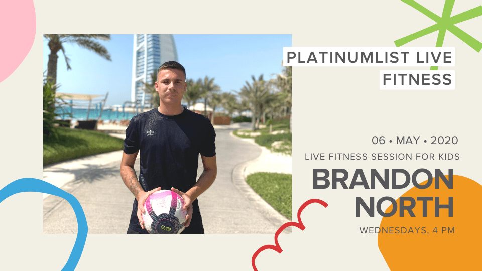 Live Fitness Session for Kids with Brandon North