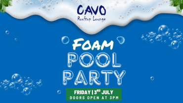 Foam Pool Party at Cavo Rooftop