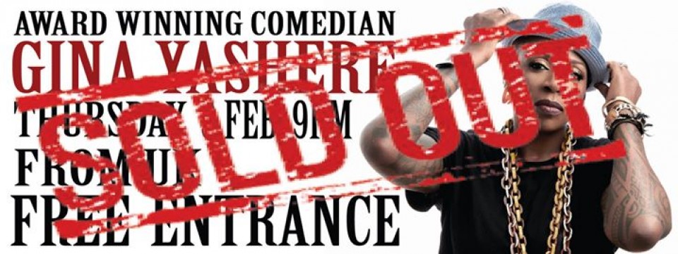 Free Comedy Show - Gina Yashere (UK Award winning comedian)