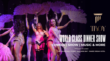 عرض عشاء يومي الجمعة والسبت في تروي في دبي عرض عشاء يومي الجمعة والسبت في تروي في دبي