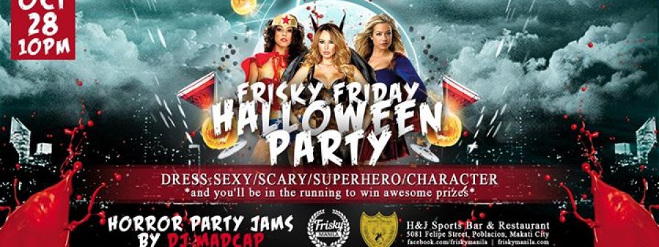 Frisky Friday Halloween Party - 28th Oct