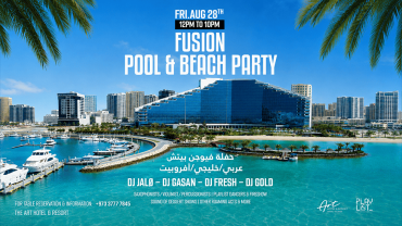 Fusion Beach & Pool Party at The Art Hotel & Resort Amwaj Islands