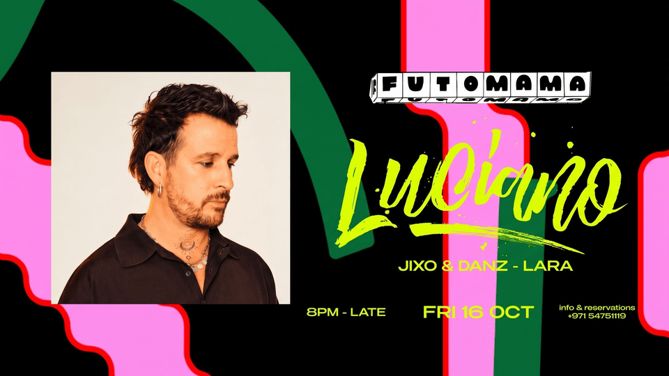 Futomama Presents Luciano at Be Beach Dubai