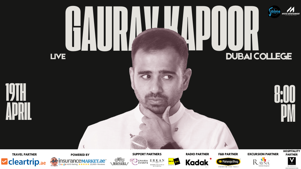 Gaurav Kapoor Live in Dubai 2025 United Arab Emirates