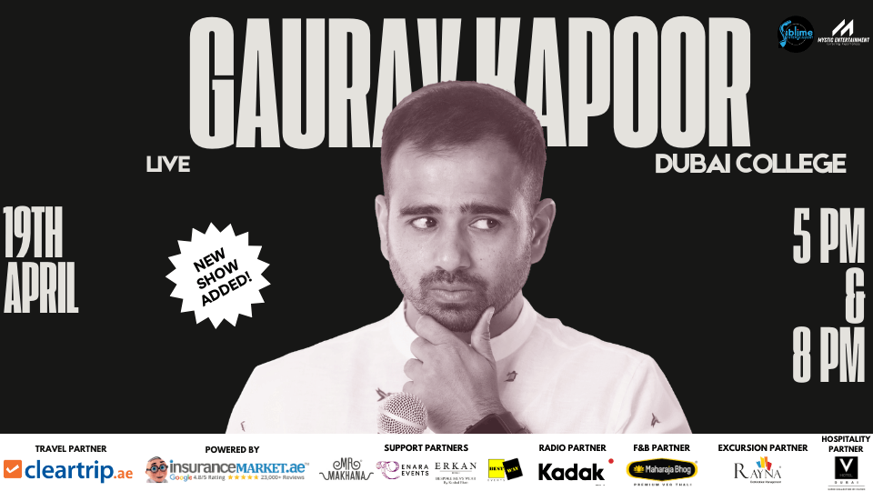 Gaurav Kapoor Live in Dubai