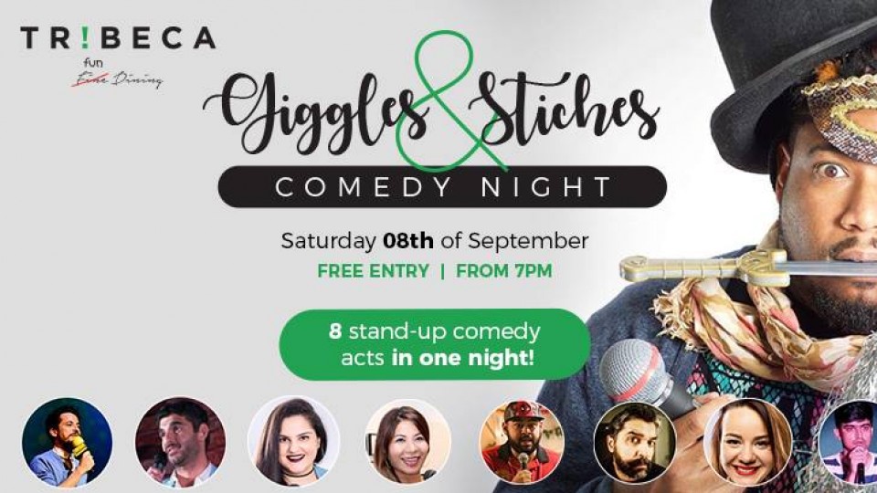 Giggles & Stiches - Tribeca Comedy Night - Sept 08th Giggles & Stiches - Tribeca Comedy Night - Sept 08th