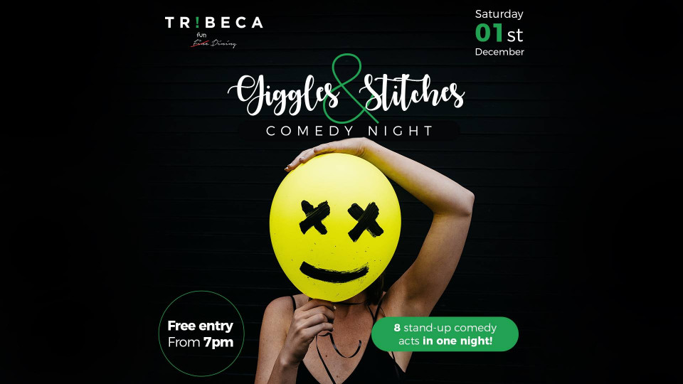 Giggles & Stitches Comedy night December 1