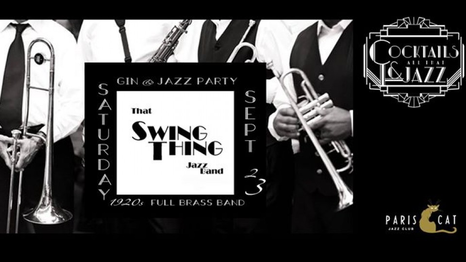 Gin & Jazz Party "That Swing Thing" 8 piece Band