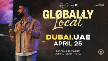 Globally Local by Mohamad Helmy at Meyana Theatre, Jumeirah Beach Hotel, Dubai