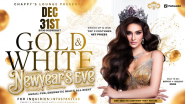 Gold & White NYE Party at Chappy's Tavern, Bahrain