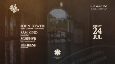 GoodFellas X La Nostra: John Bowtie [Rek’d / Superfett / Indie House] + More at Emergency Records, Bahrain