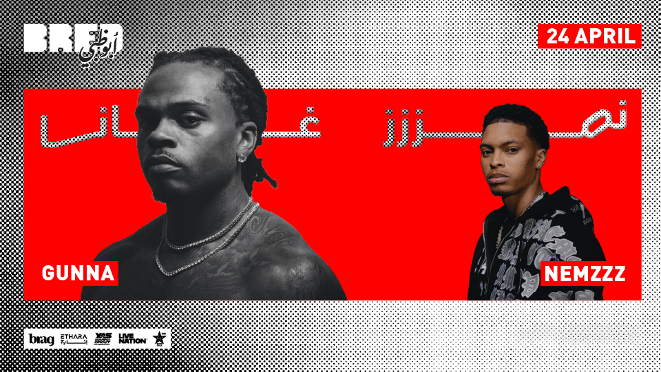 Gunna & Nemzzz Live at BRED Arena in Abu Dhabi