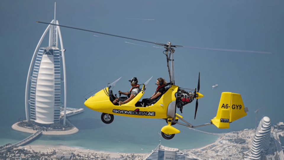 Gyrocopter Flight