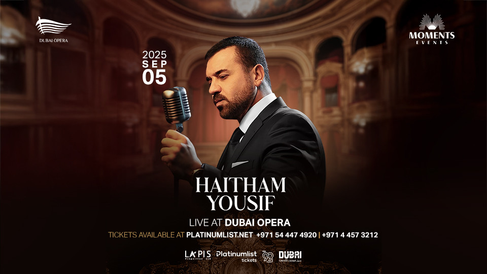 Haitham Yousif in Dubai 2025 United Arab Emirates