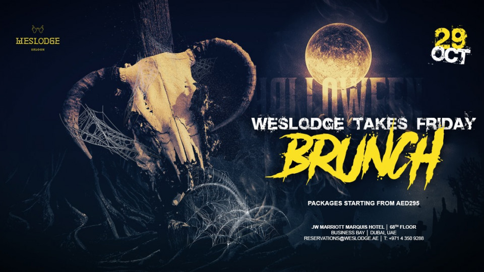 Halloween Brunch at #WeslodgeDubai Halloween Brunch at #WeslodgeDubai