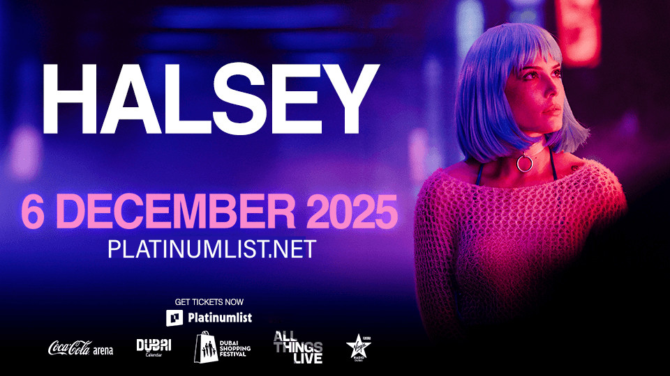 Halsey Live at Coca-Cola Arena in Dubai 2025 United Arab Emirates