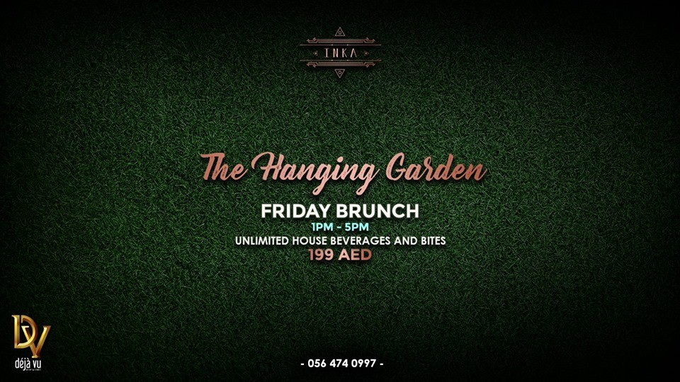 Hanging Garden Friday Brunch at 199