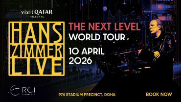 Hans Zimmer enters THE NEXT LEVEL... in Doha Hans Zimmer enters THE NEXT LEVEL... in Doha