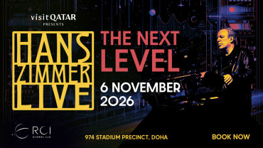 Hans Zimmer enters THE NEXT LEVEL... in Doha Hans Zimmer enters THE NEXT LEVEL... in Doha