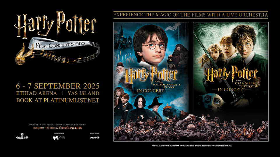Harry Potter™ Film Concert Series at Etihad Arena in Abu Dhabi 2025 United Arab Emirates