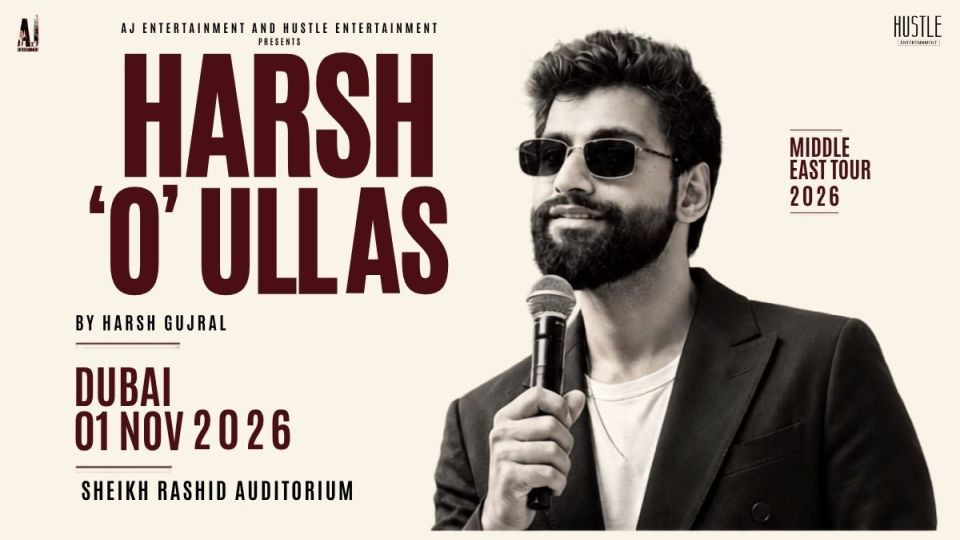 Harsh O Ullas - A Stand-Up Comedy Show by Harsh Gujral in Dubai