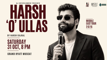 Harsh O Ullas - стендап-шоу с Harsh Gujral в Маскате