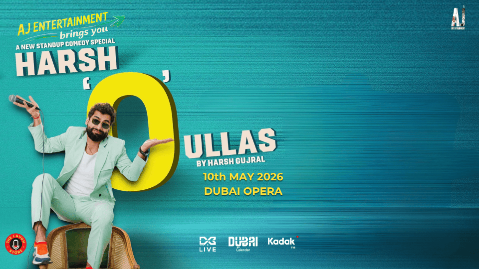 Harsh’O’Ullas ft. Harsh Gujral at Dubai Opera in Dubai