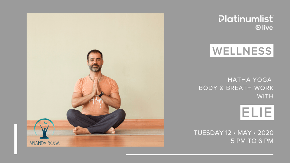 Hatha Yoga – Body & breath work with ELIE