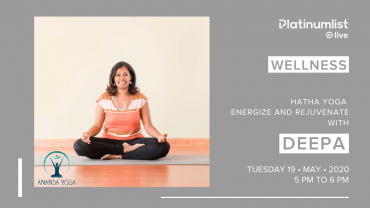 Hatha Yoga – Energize & Rejuvenate with DEEPA